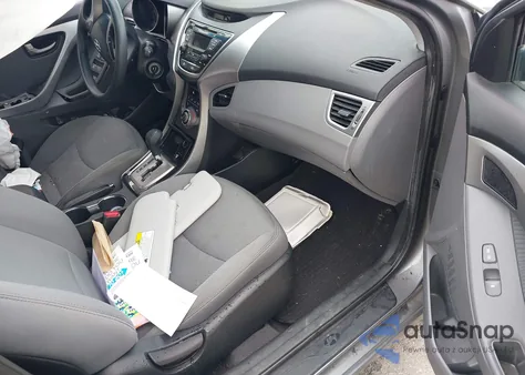 2013 Hyundai Elantra Gls z USA, uszkodzony, nr VIN 5NPDH4AE2DH323731